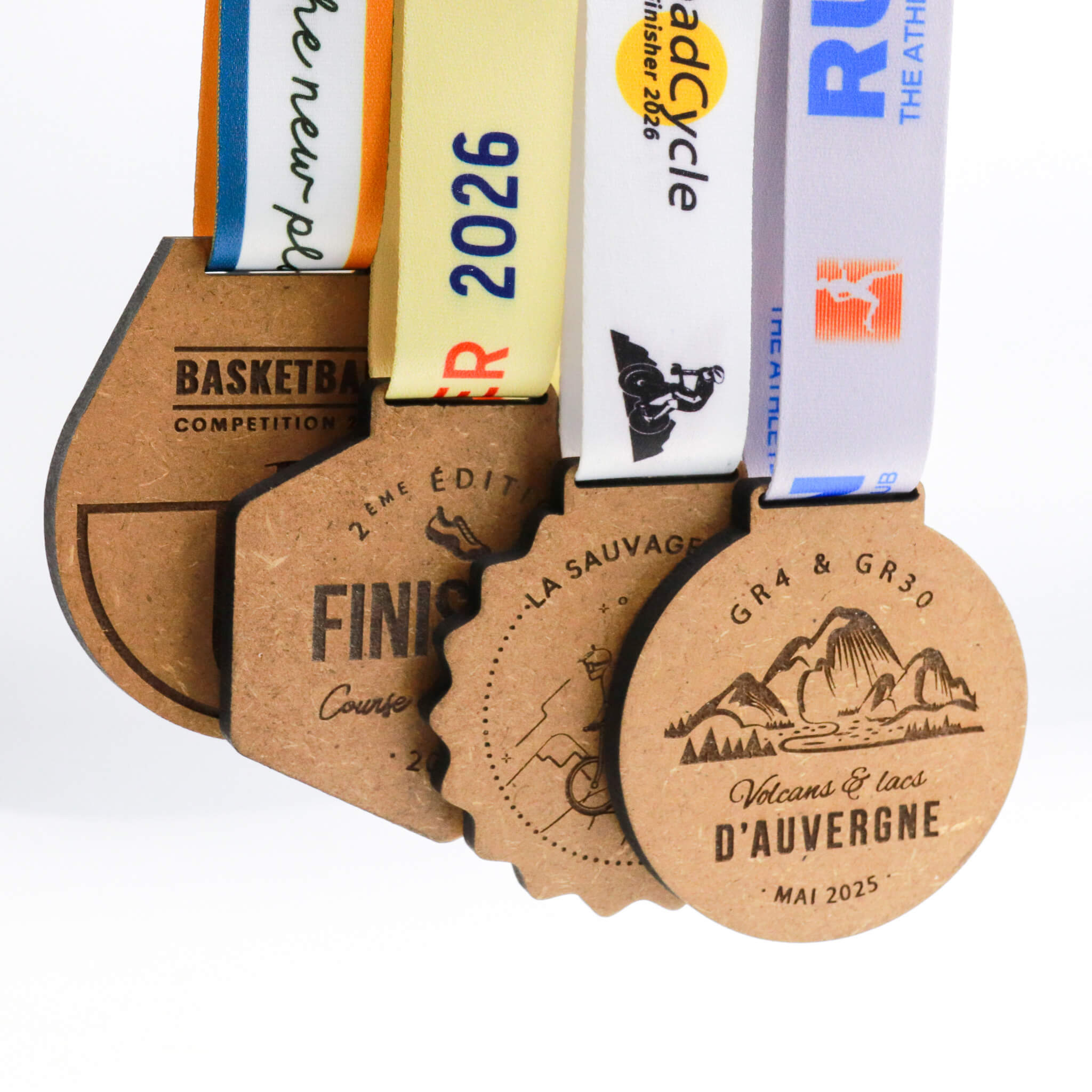 Médailles en bois personnalisées – Pour vos événements sportifs, culturels ou professionnels