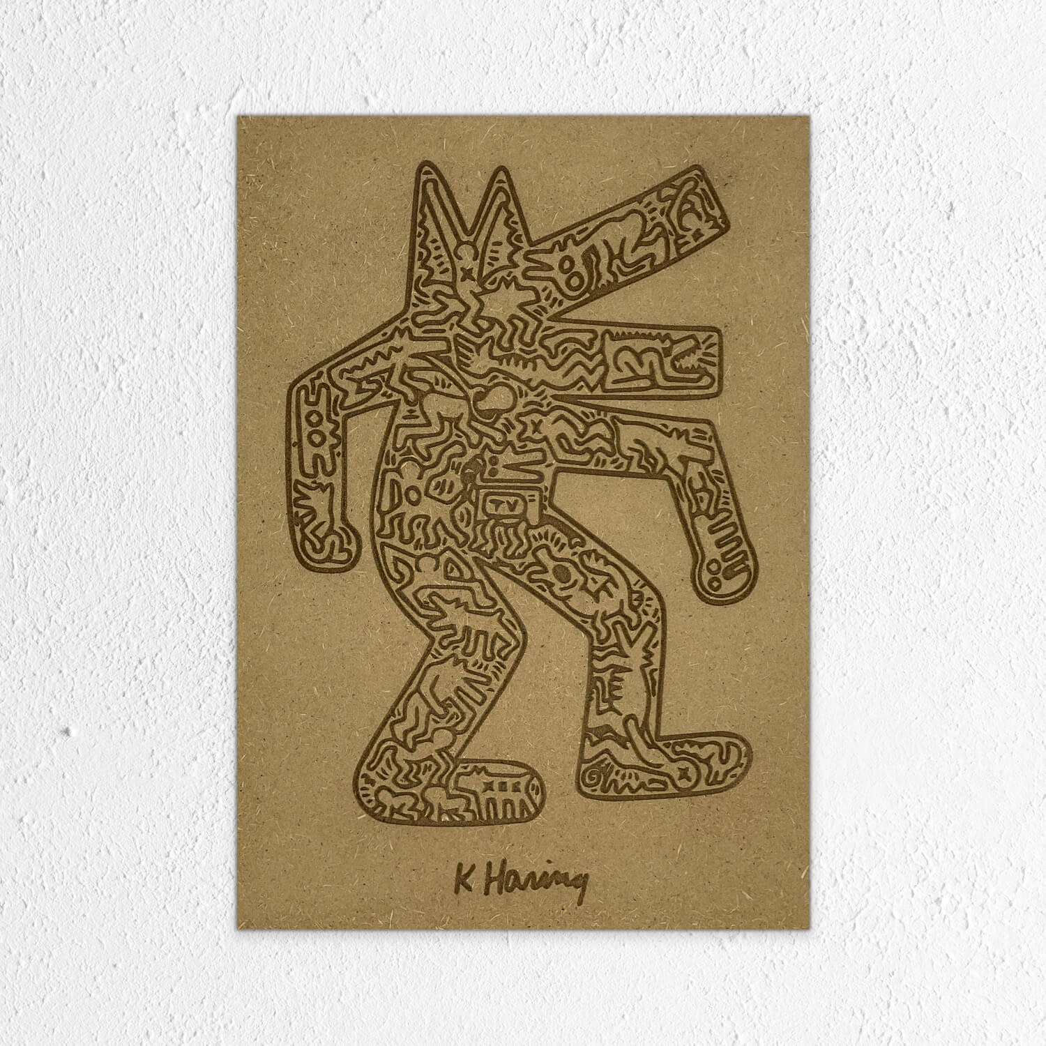 WOODSTER - Keith Haring, Le Loup