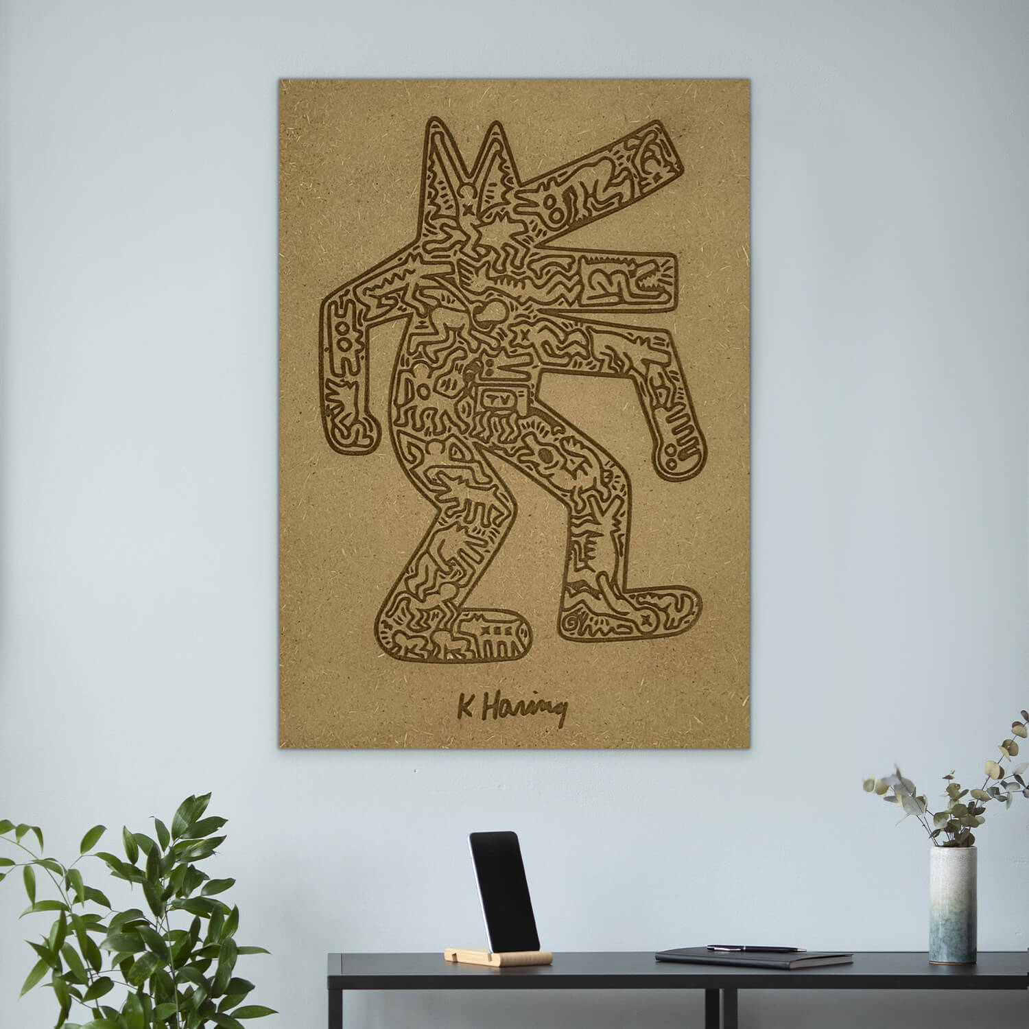 WOODSTER - Keith Haring, Le Loup