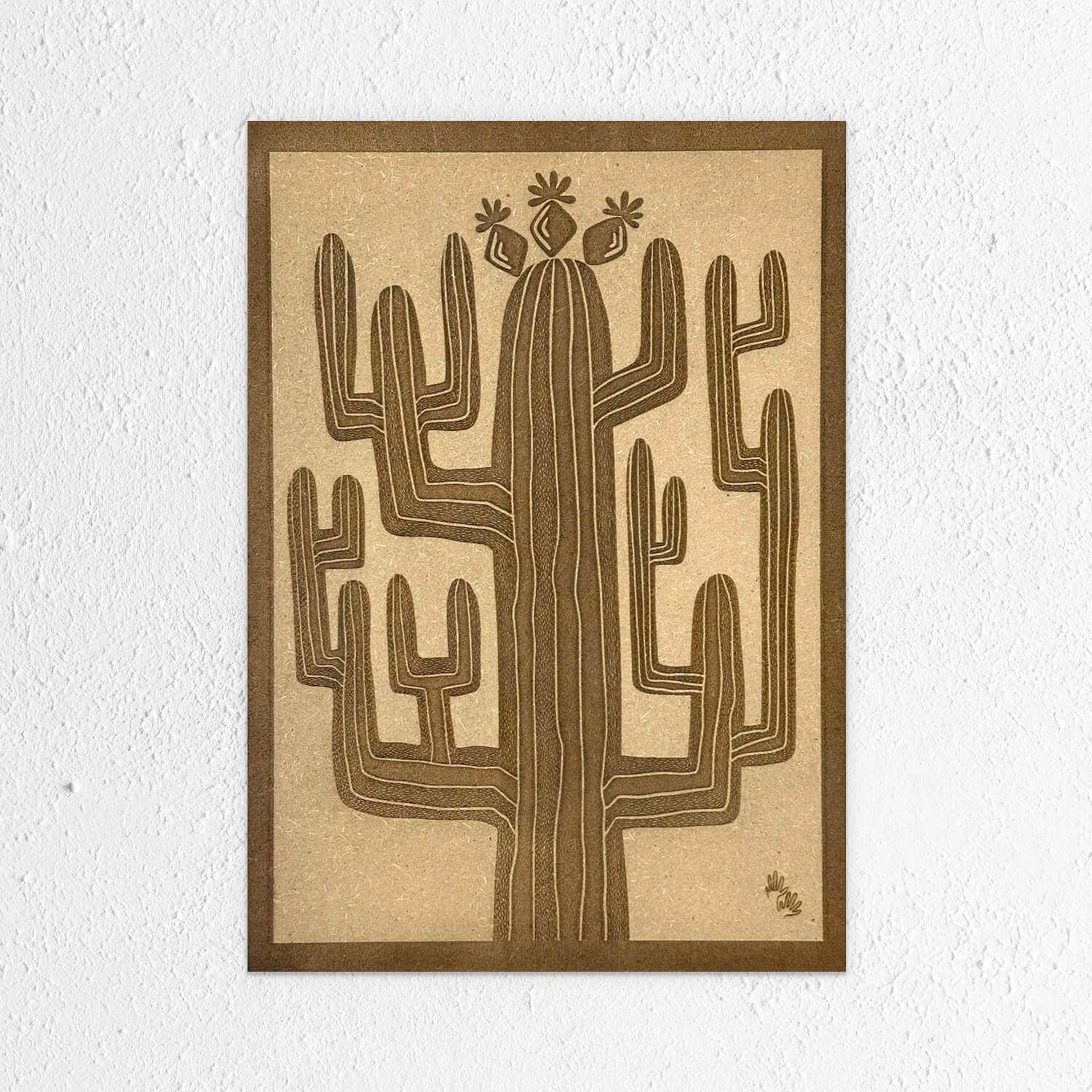WOODSTER - 2 Mains Gauches, Octopus Cactus