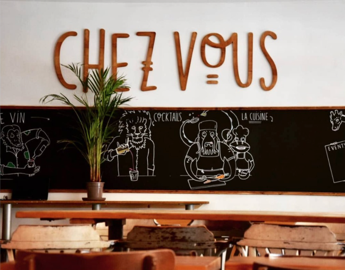 Création d'un logo en bois