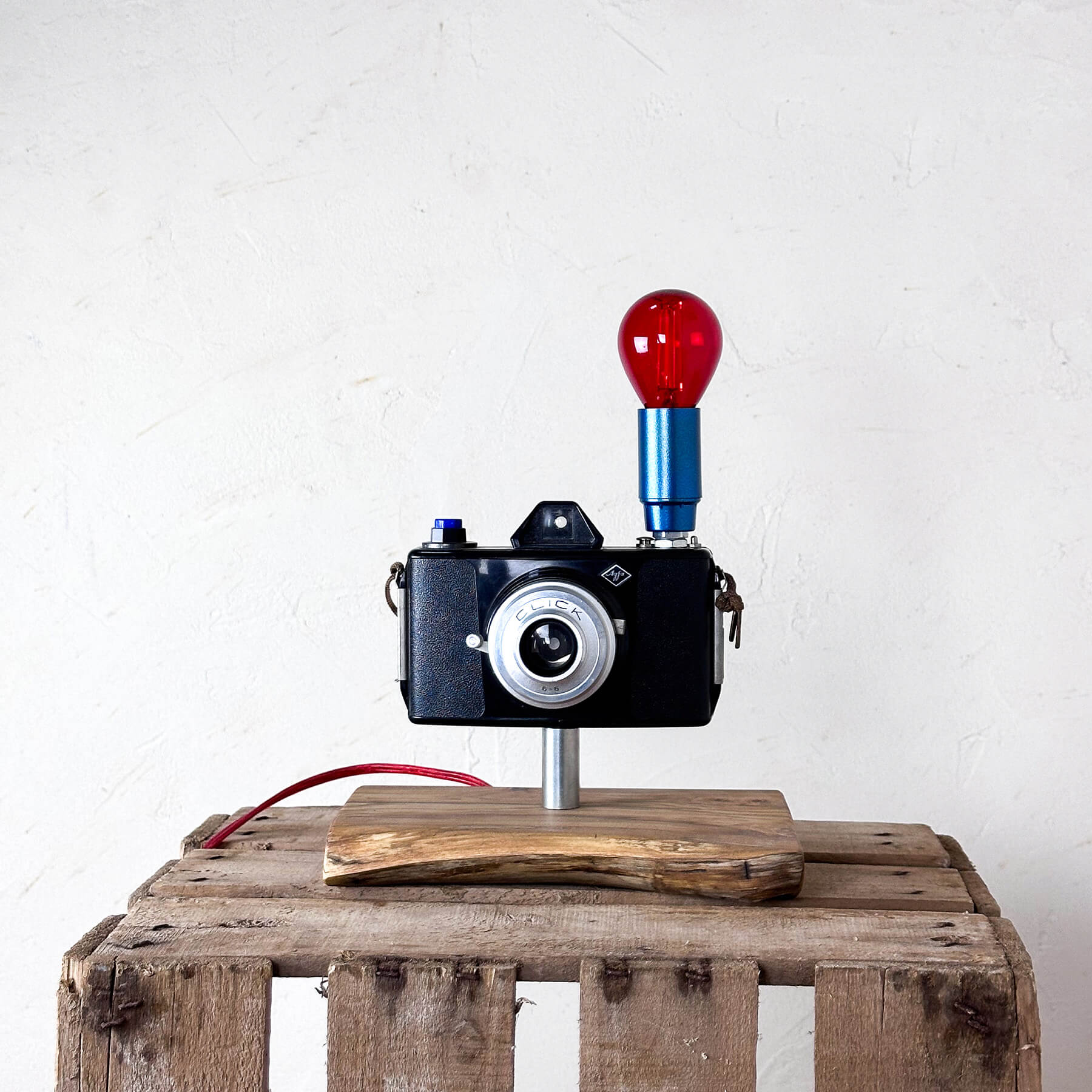 Lampe Appareil photo Vintage