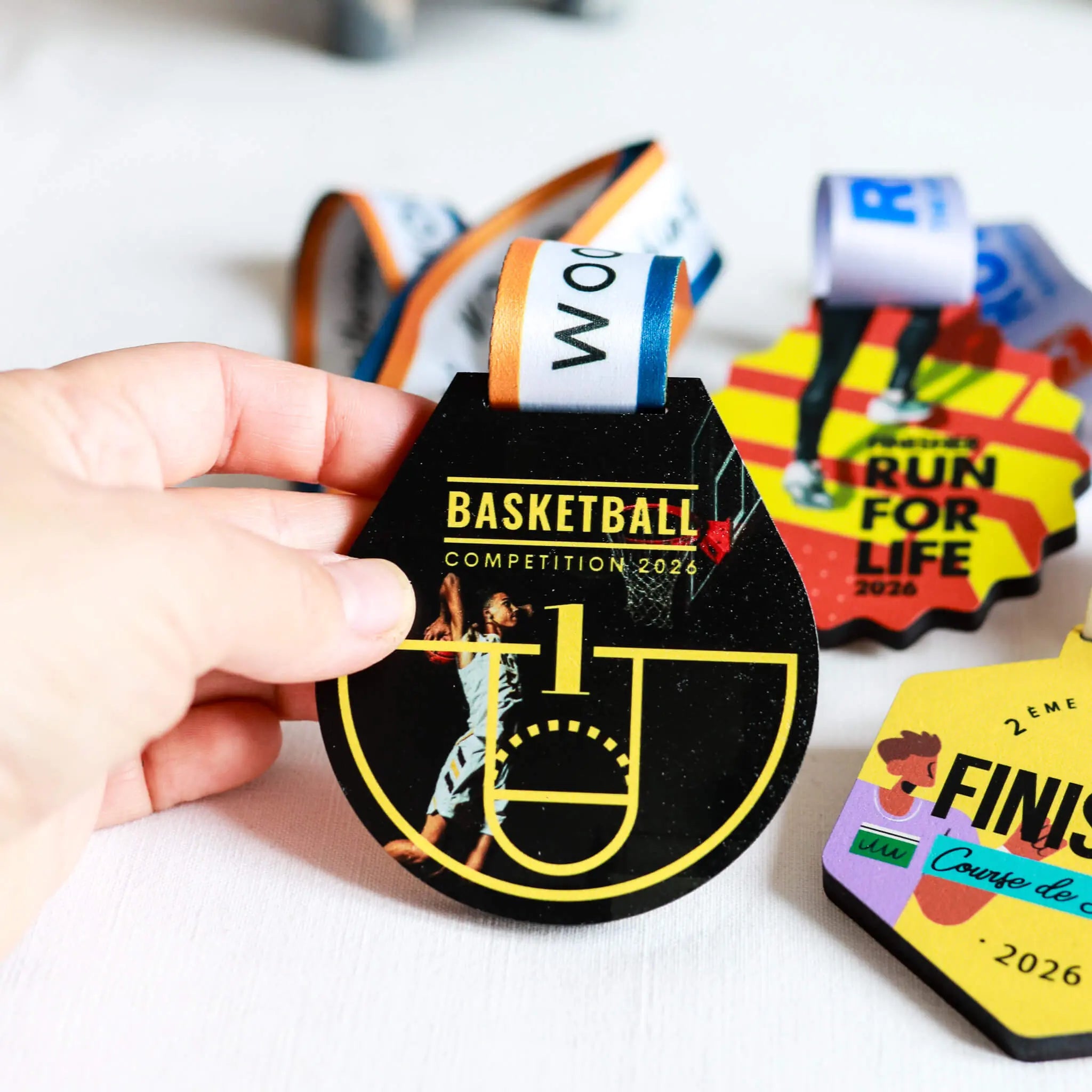 Médailles en bois personnalisées – Pour vos événements sportifs, culturels ou professionnels